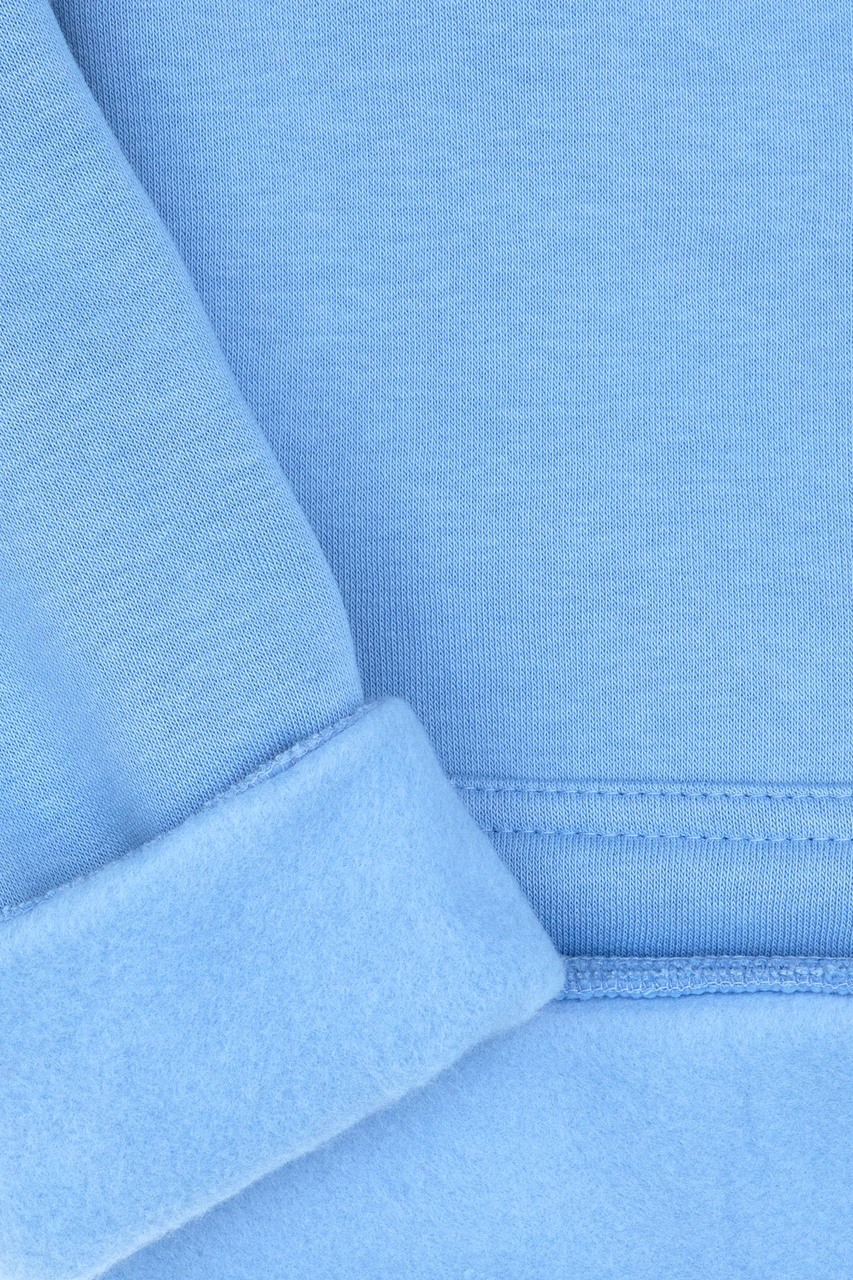U.S. Polo Assn. Erkek Çocuk Açık Mavi Kapüşonlu Basic Sweatshirt 50313808-VR003
