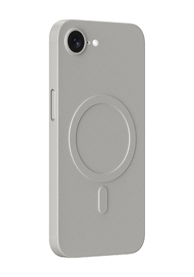 Apple Uyumlu iPhone 16e Kılıf M-safe Şarj Özellikli Amazingthing Minimal Air Serisi Kapak Titanyum - Gri