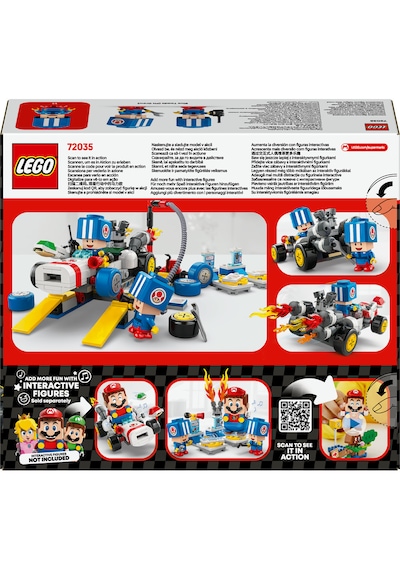 LEGO® Super Mario™: Mario Kart™ – Toad’un Garajı 72035 - 8 Yaş ve Üzeri Koleksiyonluk Yaratıcı Oyuncak Yapım Seti (390 Parça)