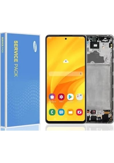 Samsung Uyumlu A72 Lcd Ekran Dokunmatik Çıtalı