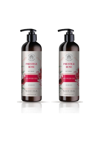 Yumuşatıcı Duş Jeli Gül Suyu 500ml 2 Paketi