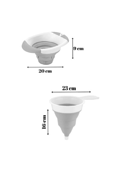 2'li Set Huni Akordiyon Katlanır Set - Katlanır Çeyiz Seti 2 Parça Plastik Diğer