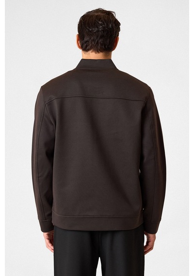 Back And Bond Kahve Regular Fit Bomber Ceket Çok Renkli