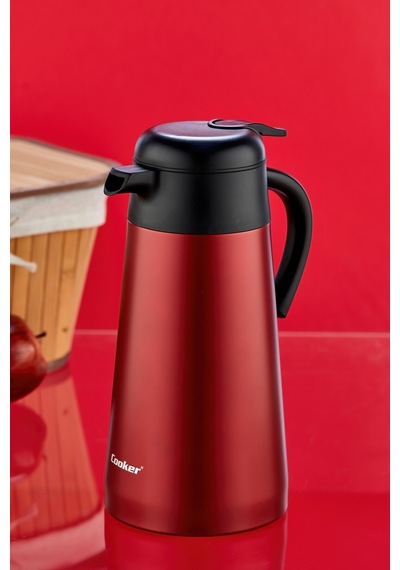 Cooker Colorstay Dailyserve 2 Litre Paslanmaz Çelik Termos Ckr2113 Kırmızı