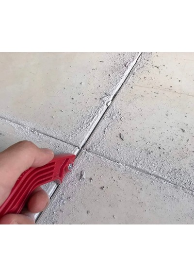 Derz Temizleyici Kazıyıcı Aparat Fayans Arası Temizlik Için Manuel Derz Kazıma Aracı Kırmızı