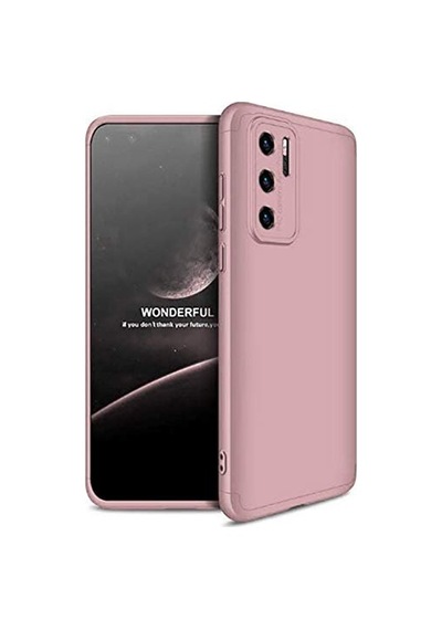 Huawei P40 Pro İle Uyumlu Kılıf Rose Gold Carax Sert Kapak  Esnek İnce Geliştirilmiş Dayanıklı Darbe Karşıtı Koruyucu Yeni Tasarım Huawei P40 Pro, Rose Gold Sku: Zeusb097kchphr