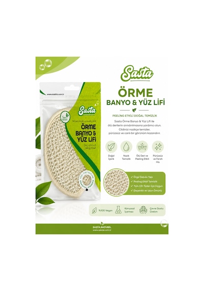 Örme Banyo Ve Yüz Lifi Ölü Deri Karşıtı Ve Peeling Etkili