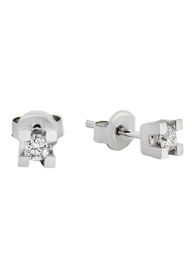 0.19 Ct Pırlanta Tektaş Küpe N11.8