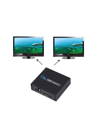 2 Port Hdmi Splitter 4571P Switch Çoklayıcı Çoğaltıcı Çoklu Çokla
