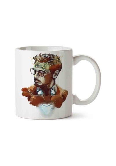 Tony Stark Marvel Demir Adam Kupa Bardak