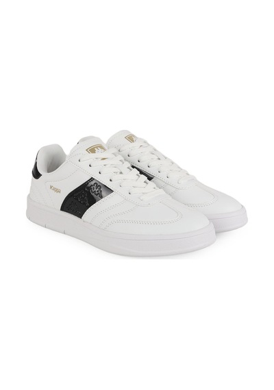 Kappa Kadın Spor Ayakkabı 1094 Beyaz-siyah Kontrast Şeritli Yan Logolu Düz Taban Bağcıklı Rahat Günlük Retro Tenis Sneaker Kappa Kadın Spor Ayakkabı 1094 Beyaz-siyah Kontrast Şeritli Yan Logolu Düz Taban Bağcıklı Rahat Günlük Retro Tenis Sneaker