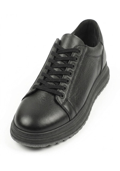 Growish Gd0107 Hakiki Deri 4 Mevsim Poli Taban Uzun Süre Ayakta Kalmaya Uygun Siyah Spor Klasik Sneaker Ayakkabı Buz - Siyah Growish Gd0107 Hakiki Deri 4 Mevsim Poli Taban Uzun Süre Ayakta Kalmaya Uygun Siyah Spor Klasik Sneaker Ayakkabı Buz - Siyah