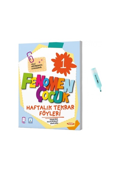 1.sınıf Haftalık Tekrar Föyleri