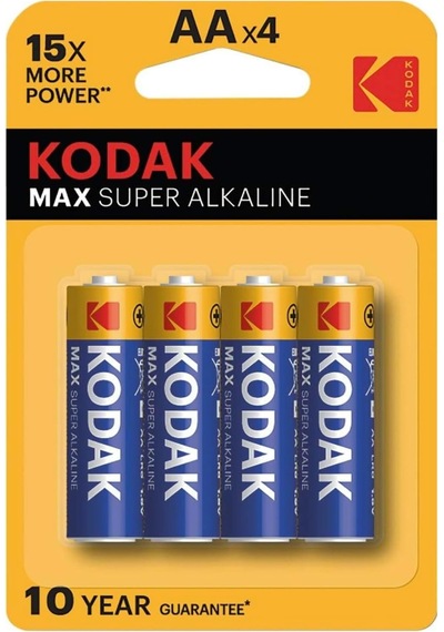 Kodak 4 Adet Max Super Alkalin Kalem Pil - 30952867