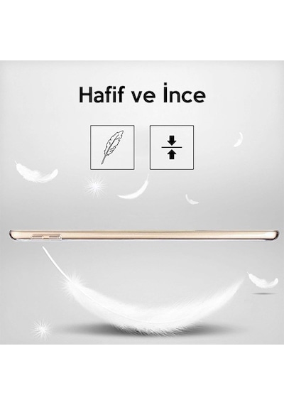 Ally Apple Uyumlu iPad 9.7 2018 2017 Şeffaf Tpu Soft Silikon Kılıf - (176069677)