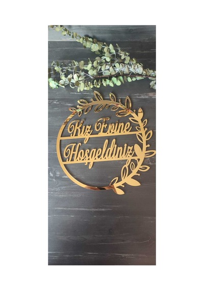 Kız Evi Kapı Süsü 30 Cm Diğer
