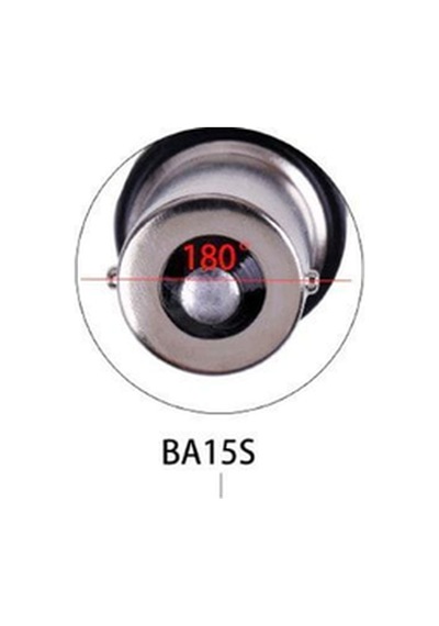 93 Tek Duy Led P21w 1156 Ba15s 144 Ledli Ultra Güçlü Kırmızı Işık 2 Adet