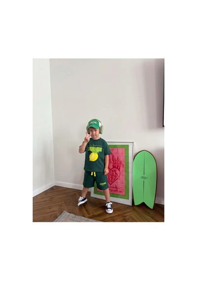 Poala Kids Lemon Mood Takım Yeşil