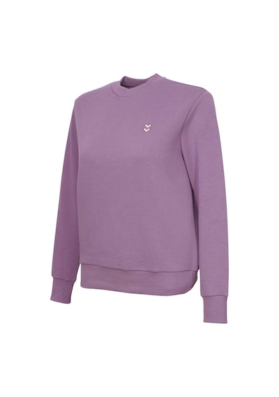 Hummel Pamuklu Regular Fit Bisiklet Yaka Sweat Kadın Sweat 922440-4856 Koyu Mor