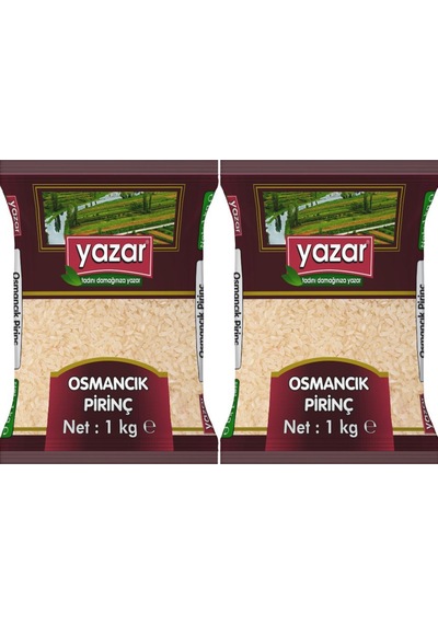 Yazar Osmancık Pirinç 2 x 1 KG