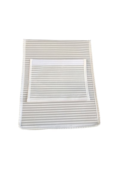 Dolap Içi 4 Katlı Raflı Yurt Öğrenci Mini Düzenleyici Kumaş Beyaz Diğer