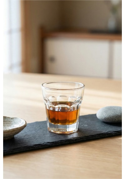 Lav Aras Cam Likör Bardağı 6'lı 45 ml (Shot/Şerbet Bardağı )