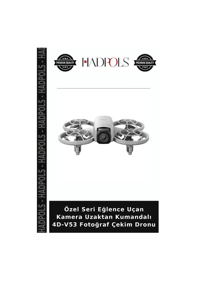 Özel Seri Eğlence Uçan Kamera Uzaktan Kumandalı 4d-v53 Fotoğraf Çekim Dronu