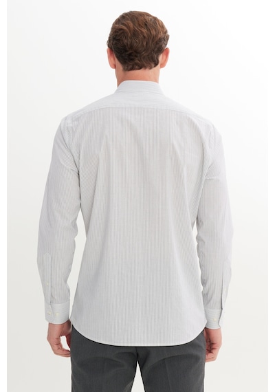AC&Co / Altınyıldız Classics Erkek Acık Grı %100 Pamuk Slim Fit Dar Kesim Düğmeli Yaka Gömlek Acık Grı AC&Co / Altınyıldız Classics Erkek Acık Grı %100 Pamuk Slim Fit Dar Kesim Düğmeli Yaka Gömlek Acık Grı