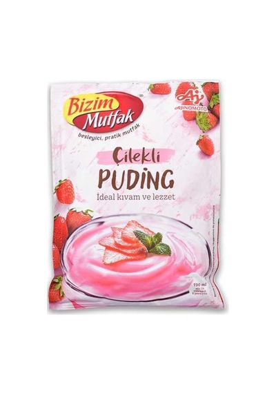 6353-16 Çilekli Puding 120gr