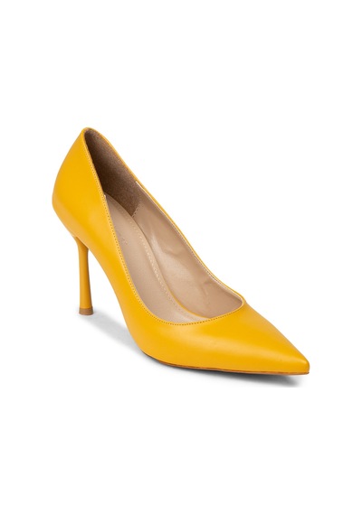 Deery Kadın Hardal Renk Stiletto Ayakkabı - P4539zhrdm01 Hardal