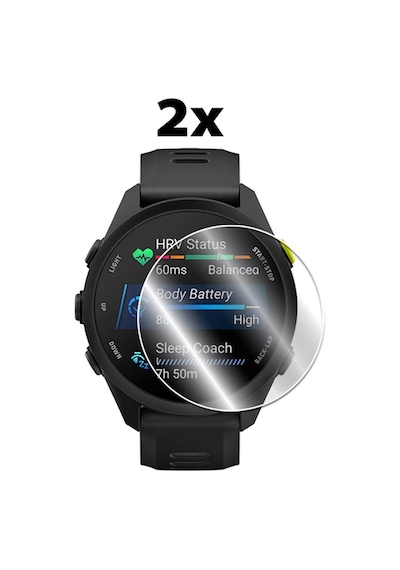 Garmin Forerunner 70, 170, 170 Music İle Uyumlu Ipg Hydrogel İnce Tpu Ekran Koruyucu 2 Adet