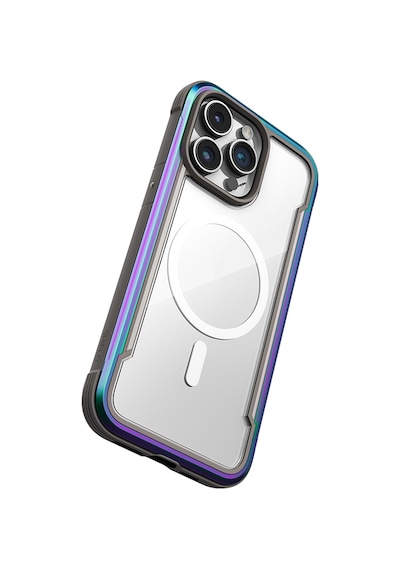 Apple Uyumlu iPhone 14 Pro Max Kılıf Magsafe Uyumlu Airbagli Raptic Shield Serisi Şeffaf Arka Yüzey Kapak Renkli -