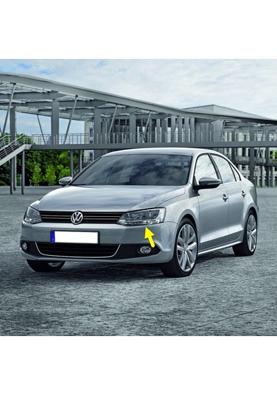 VW Jetta 2011-2014 Ön Sol Far Yıkama Motor Kapağı 5C6955109