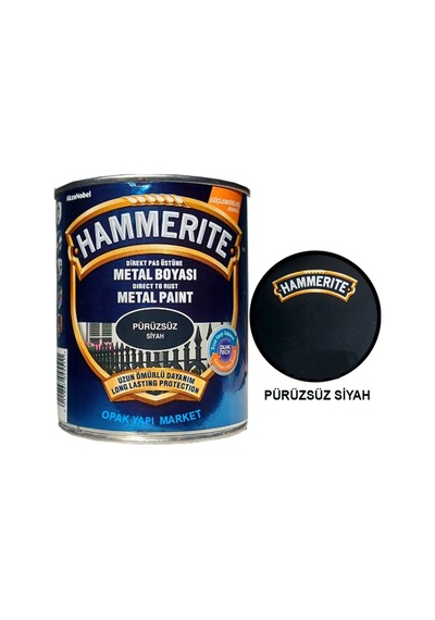 Hammerite Düz Siyah 2,5l