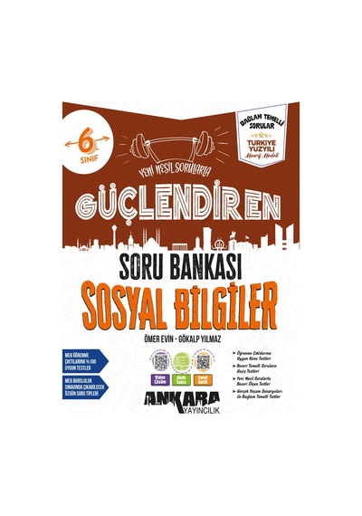 Ankara 2027 6. Sınıf Sosyal Güçlendiren Soru Bankası Maarif Model
