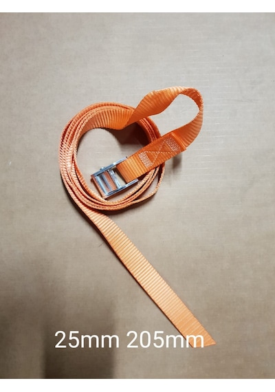 Motosiklet Atv Yük Ve Eşya Bağlama Kilit Sistem Ayarlı Kayış 10Lu 25Mm X 205Cm