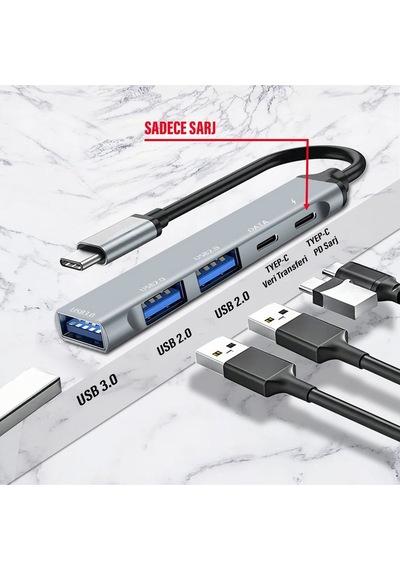 Type C Çevirici Usb Dönüştürcü Çoklayıcı Tablet Bilgisayar Telefon Type-c Usb Çoklayıcı Hub