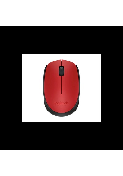 Logıtech 910-004641, M171 Kırmızı, Usb Nano 2,4g Kablosuz, 1000dpi, Optik, 3 Tuşlu, 12ay Pil Ömrü, M Diğer