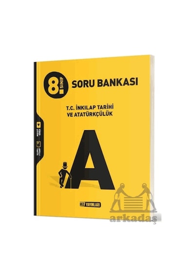 8. Sınıf T.c. İnkılap Tarihi Ve Atatürkçülük Soru Bankası Hız Yayınları Ciltli