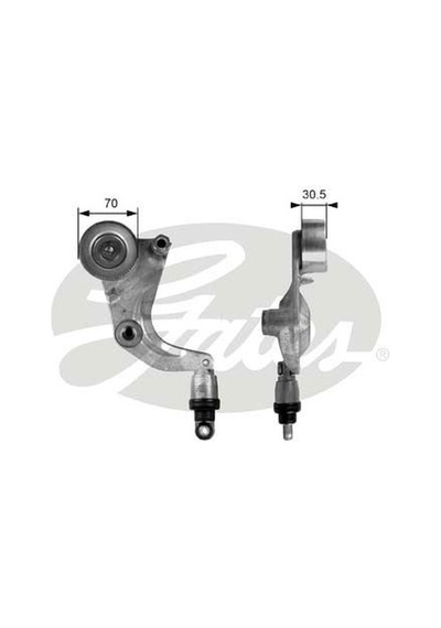 GATES T39077 Alternatör Gergi Rulmanı Civic 06-Cr-V 07- 1.8-2.0Benzinli (Amortisörlü)