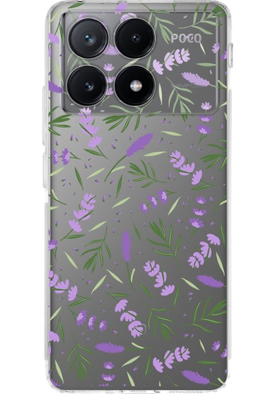 Xiaomi Poco X6 Pro İle Uyumlu Water Color 3 Baskılı Kamera Korumalı Şeffaf Kılıf Şeffaf