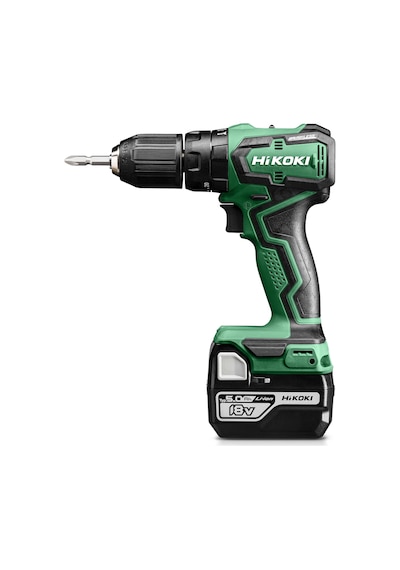 Hikoki DV18DD 18V/5Ah. 55Nm Kömürsüz Şarjlı Darbeli Matkap