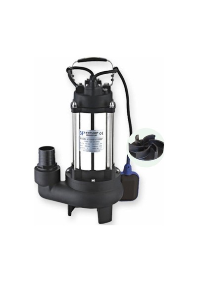 Water Sound V1100bf Kirli Su Aktarma, Vortex Fanlı Drenaj Dalgıç Pompa 14.5 Mt. Yükseklik 20 M³/h