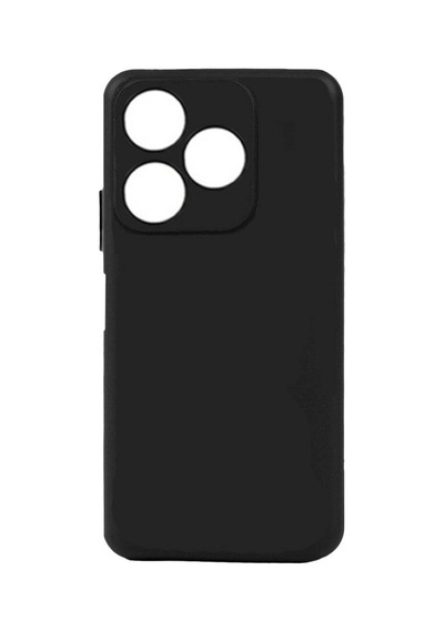 Zore Realme C53 Kılıf Omsy Biye Silikon - Siyah
