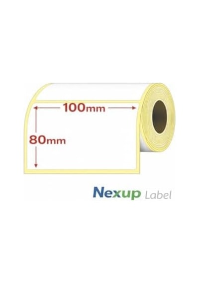100x80 Mm Termal Etiket, Barkod/adres/kargo Termal Etiketleri, Ve Diğer Yazıcılarla Uyumlu