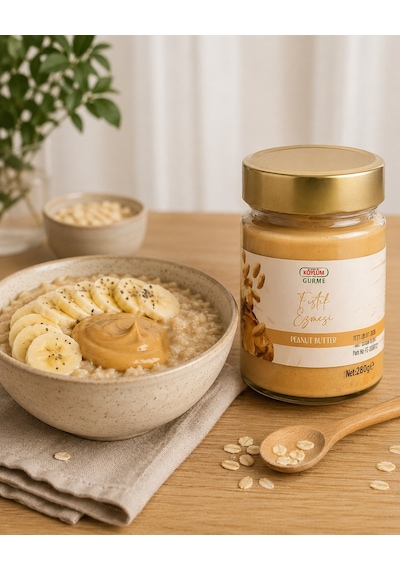 Köylüm Gurme Ballı Fıstık Ezmesi 280 G