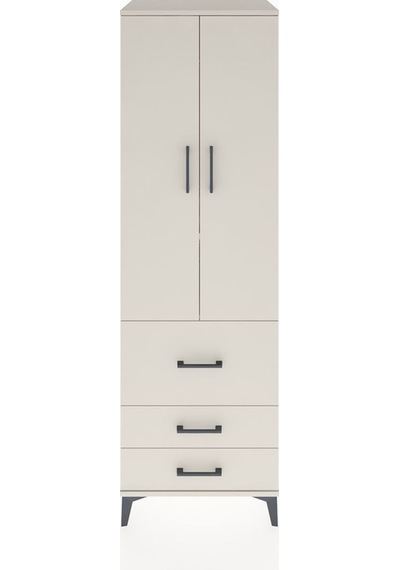 Hyperion Dolap 2 Raflı 3 Çekmeceli Tek Askılı 60x44x195 Aytaş... Aytaşı