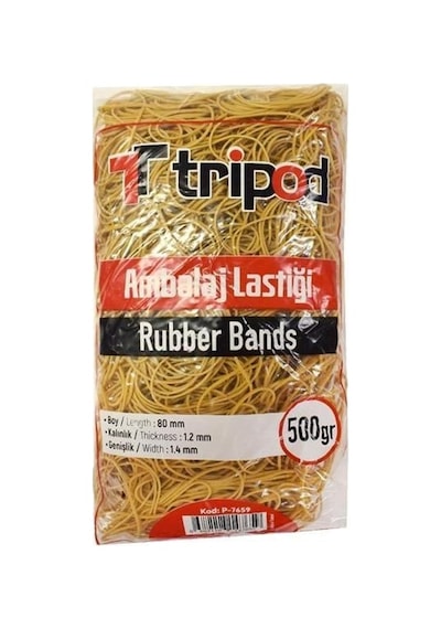 Tripod Paket Lastiği 500gr.
