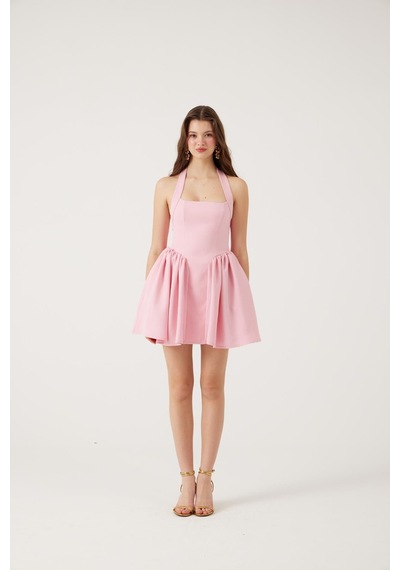 Holly Lolly Cepli Mini Felici Elbise Pembe