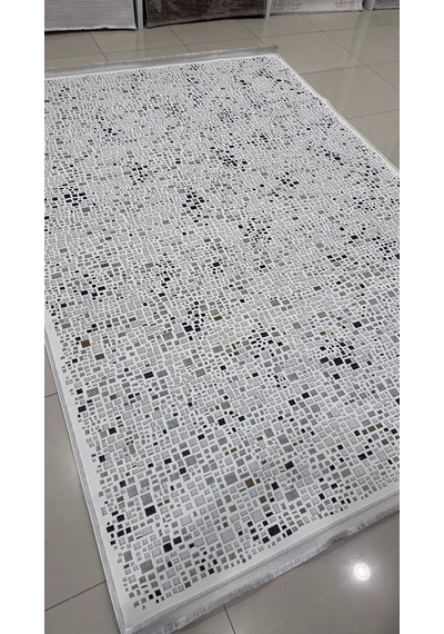 Safyün Halı Kadife Kf443 Gri 200 X 290 Renkli